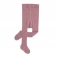 GAVIKA Children's ribbed tights in 100% organic wool - pink